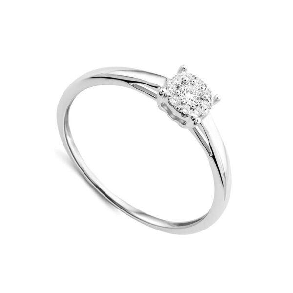 anello di fidanzamento con diamante
